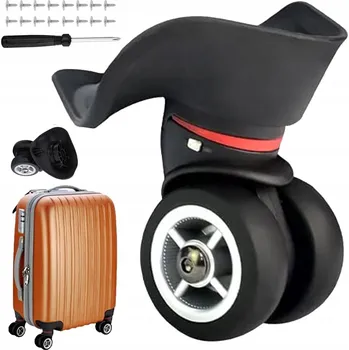 Příslušenství pro in-line 2 páry NÁHRADNÍ KOLEČKA KE KUFRŮM, TICHÁ KOLEČKA