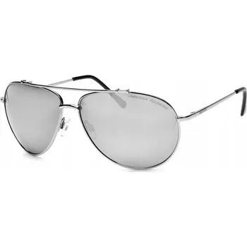 ARCTICA S-157 Aviator sluneční brýle Pilotky Stříbrné
