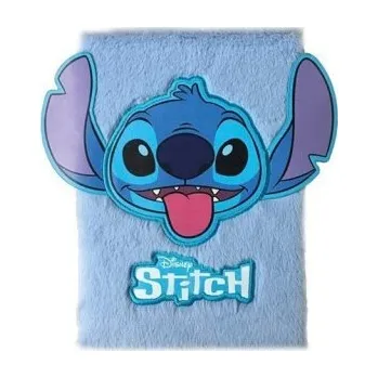 Blok Lilo a Stitch plyšový blok A5