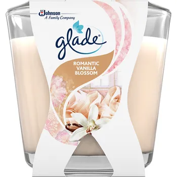 Svíčka Glade svíčka vonná Maxi Romantic Vanilla Blossom, 204 g
