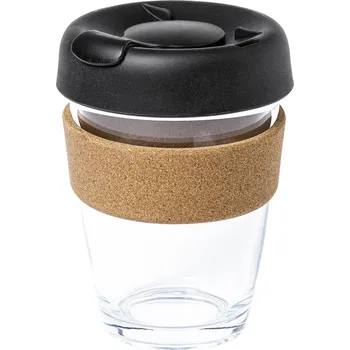 Corgla cestovní skleněný hrnek