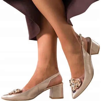 Dámské lodičky Casu dámské lodičky na blokovém podpatku, velikost 39