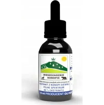 CBD CBD konopný olej s plným spektrem, 80% extrakt