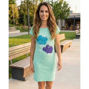 Dámské šaty Dámské šaty ALTISPORT ALW189178 MÁTOVÁ XXL