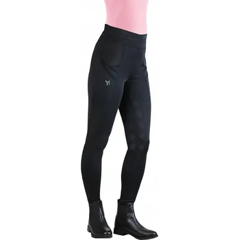 Jezdecké kalhoty Jezdecké rajtky York Alica, černé, velikost 40