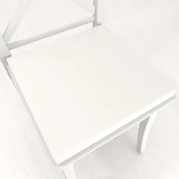 Podsedák Čtvercový podsedák BKW-201 Slonová kost žíhaná - 38x38x3 cm