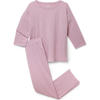 Dámské noční prádlo 719564 - Tchibo - Pyžamo - pro ženy - vel. L 44/46 - barva: růžová