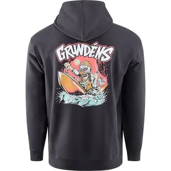 Rybářské oblečení Grundéns Mikina Hot Rod FZ Hoodie Black - XL