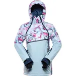 Alpine Pro Omeqa Dámská lyžařská bunda s Ptx membránou LJCB611 aquamarine L