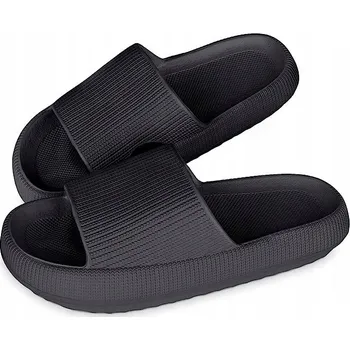 Dámská obuv Nazouváky Cozislides Cloudyzz z tlusté gumy, vel. 40-41, ČERNÉ