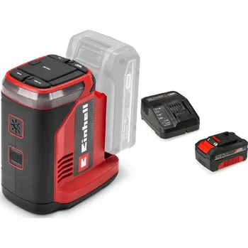 Měnič napětí EINHELL MĚNIČ NAPĚTÍ DC/AC TE-ES 18/150/1 1091310 SADA AKUMULÁTOR 4AH