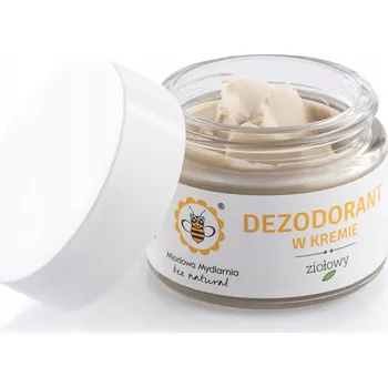 Deodorant v krému, Bylinný, Miodowa Mydlarnia