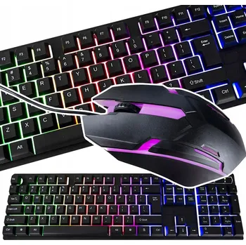 Klávesnice Sada klávesnice a myši Stator černá