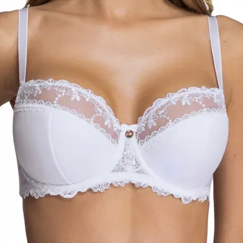 Podprsenka Ava podprsenka polovyztužená bílá velikost 80C