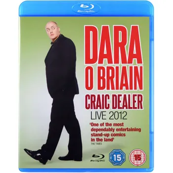 Blu-ray film Dara O'Briain - Craic Dealer - Live Blu-ray disk