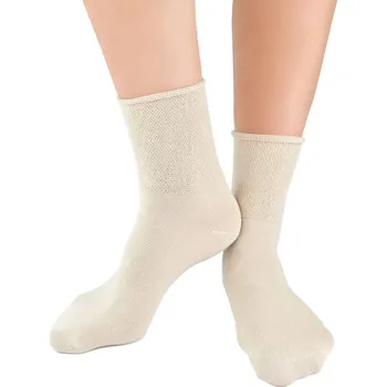 Dámské ponožky Dámské Béžové Ponožky Komfort Noviti, Béžová 39/42 i41_9999953807_2:béžová_3:39/42_