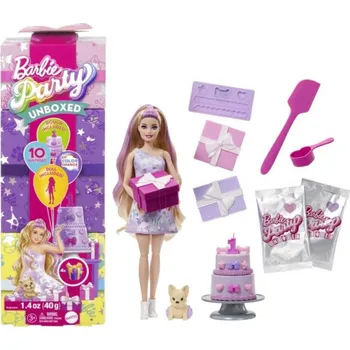 Mattel BARBIE PARTY REVEAL - BARBIE - fialová