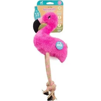 Hračka pro psa Beco Dual material Hračka pro psy Plameňák Fernando M