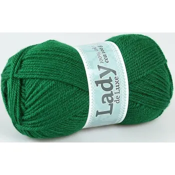 Příze Příze Lady de luxe 968 zelená
