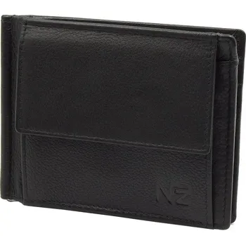 Peněženka Černá kožená dolarovka Nivasaža klasická N50