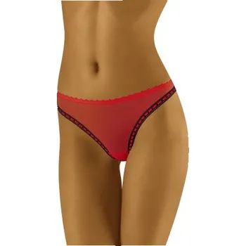 Kalhotky Tanga Wolbar Carimbo Červená S