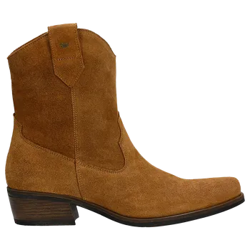 Dámská obuv Hnědé Kovbojské Boty Na Zip Wojas 5537863 37