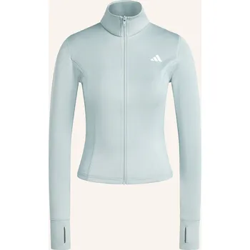 Dámská mikina Adidas Dámská Tréninková Bunda Workout Essentials, tyrkysová, 36
