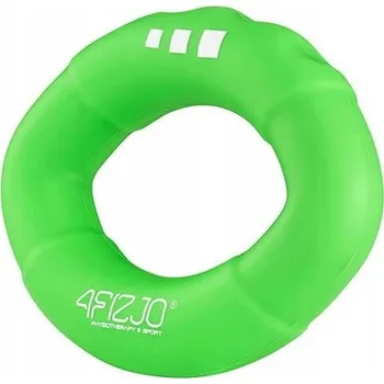 4FIZJO Posilovací kroužek s malým odporem zelený