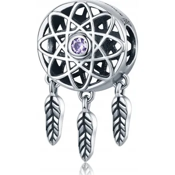 Přívěsek Přívěsek STŘÍBRO 925 Charms Korálek Lapač Snů