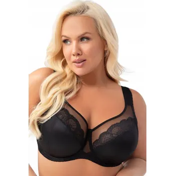 Podprsenka Gorsenia podprsenka s měkkými košíčky černá velikost 80M