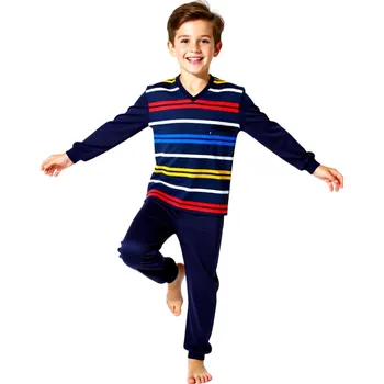 Chlapecké pyžamo Dětské Pyžamo FOLTÝN DP321 chlapec Velikost: 146