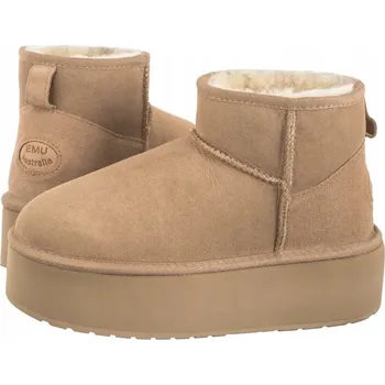 Dámská zimní obuv Emu Australia Dámské boty Stinger Micro Flatform Almond, velikost 41