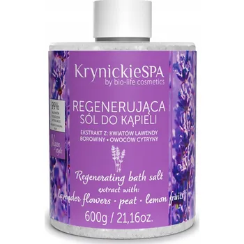 Koupelová sůl Krynicke Spa 600 g sůl do koupele regenerační
