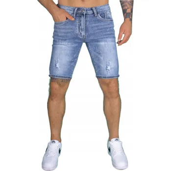 Pánské kraťasy Viman kraťasy džínové kraťasy před kolena KA-24685, velikost 31