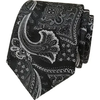 Kravata Avantgard Kravata LUX černá/šedá 561-22601