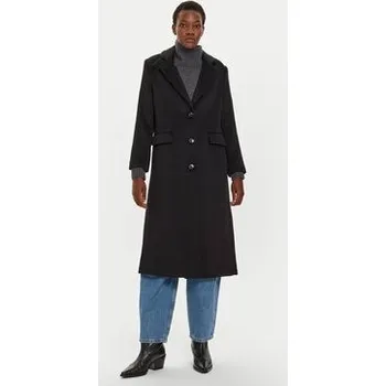 Dámský kabát Kabát United Colors of Benetton černý klasický velikost 44