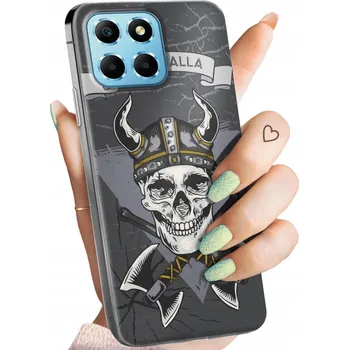 Pouzdro na mobilní telefon Zadní Kryt Hello Case pro Honor 70 Lite, X6, X8 šedý