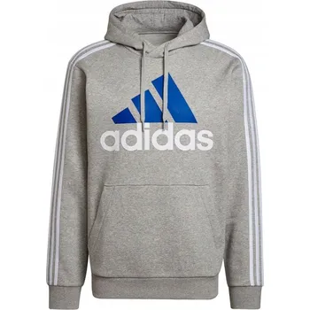 Pánská mikina PÁNSKÁ MIKINA ADIDAS ESSENTIALS SPORTOVNÍ ŠEDÁ vel M