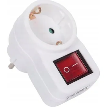 Elektrická zásuvka Elektrická Zásuvka rozbočka Velleman bílá