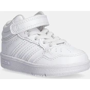 Chlapecké tenisky Dětské sneakers boty adidas Originals HOOPS 4.0 MID JI3490 bílá 00X, EUR 19