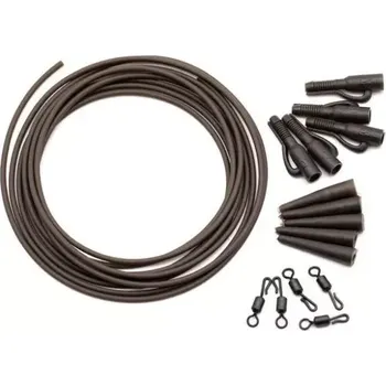 Korda Montáž Basix Lead Clip Action Pack Camo Green 5 ks