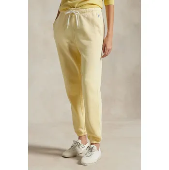 Bavlněné tepláky Polo Ralph Lauren 211935585 žlutá 11A, vel. XXL