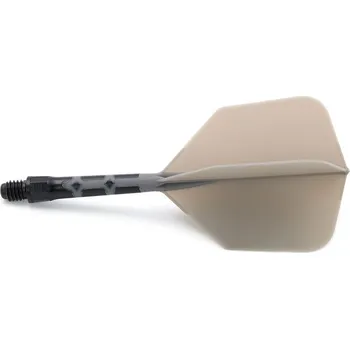 Cuesoul ROST T19 šedo-černé, Big Wing letky a krátké násadky