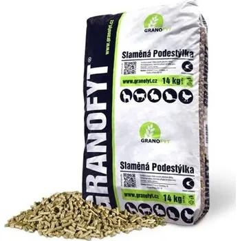 Podestýlka pro hlodavce GRANOFYT - SLAMĚNÁ PODESTÝLKA 14 KG