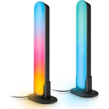 Lampička WiZ -SADA 2x LED RGBIC Stmívat. svítidlo GRADIENT LED/8,2W/230V 2700-6500K Wi-Fi