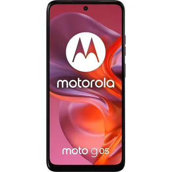 Mobilní telefon Motorola moto g05 16,9 cm (6.67") Dual SIM Android 15 4G USB typu C 4 GB 128 GB 5200 mAh Červená