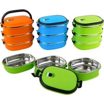 Jídlonosič PROHOME Jídlonosič termo 3dílný 2100 ml různé barvy