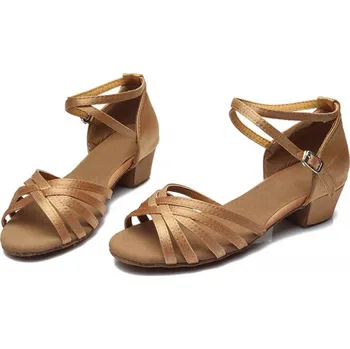 Dámská sportovní obuv Taneční střevíce Laurita s koženou podrážkou - Tělové 35