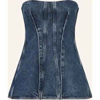 Agolde Dámská Džínová Sukně Lara, modrá, 38