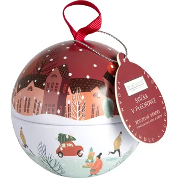 Party dekorace Svíčka v plechovce - Kouzelné Vánoce Albi